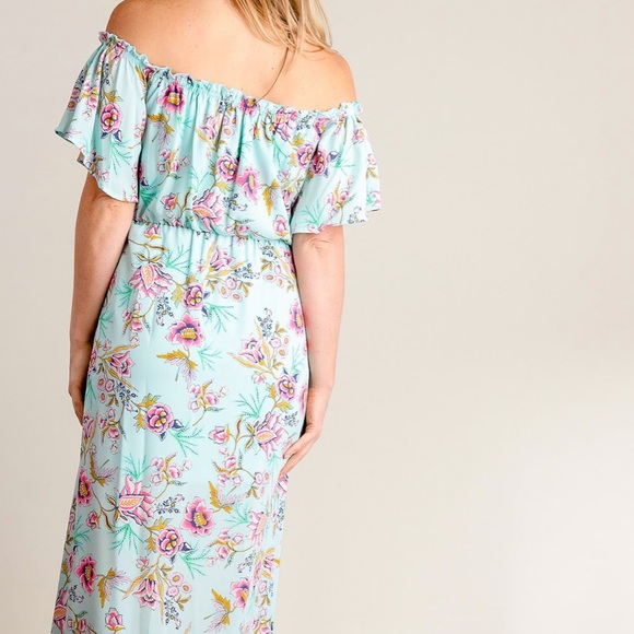 🌹ON SALE🌹Summer Haze Floral Maxi Dress - Picture 4 of 4